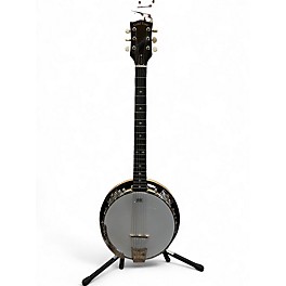 Used Gold Tone GT500 Banjitar 6 String natrual Banjo