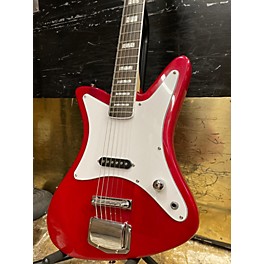 Used Used Goldfinch Painted Lady Red Solid Body Electric Guitar