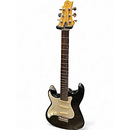 Used Greg Bennett Design by Samick malibu signature series Black Solid Body Electric Guitar