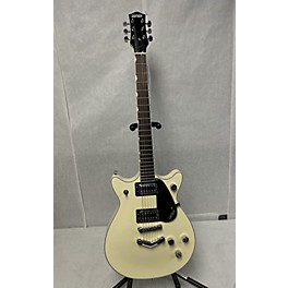 Used Used Gretsch Double Jet White Solid Body Electric Guitar