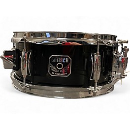 Used Gretsch Drums 12X5.5 Black Hawk Black Drum