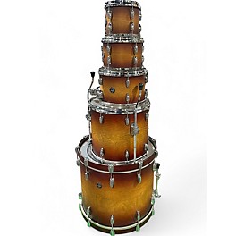 Used Gretsch Drums 5 Piece Renown Faded Tobacco Drum Kit