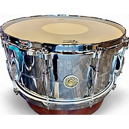Used Gretsch Drums 6.5X14 G4164 Snare Chrome Over Brass Drum