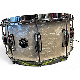 Used Gretsch Drums 6.5X14 Renown Snare Pearl White Drum
