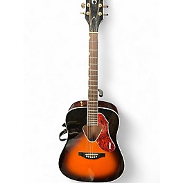 Used Gretsch Guitars G5024E Rancher 2 Color Sunburst Acoustic Electric Guitar