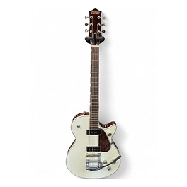 Used Gretsch Guitars G5210T-P90 Electromatic Jet Two 90 Single-Cut Vintage White Solid Body Electric Guitar