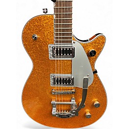 Used Gretsch Guitars G5230T Sparkle Jet FT sgl Cut Bigsby Sparkle jet orange Solid Body Electric Guitar