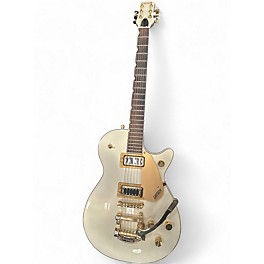 Used Gretsch Guitars G5237TG ELECTROMATIC JET CHAMPAGNE WHITE Solid Body Electric Guitar