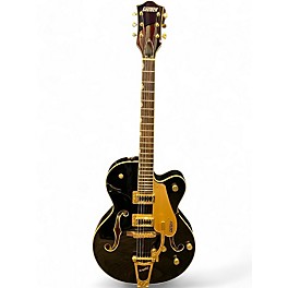 Used Gretsch Guitars G5420T Electromatic Black and Gold Hollow Body Electric Guitar