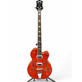 Used Gretsch Guitars G5440B Electromatic Orange Stain Electric Bass Guitar
