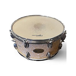 Used Groove Percussion 6X14 SNARE Antique Ivory Drum