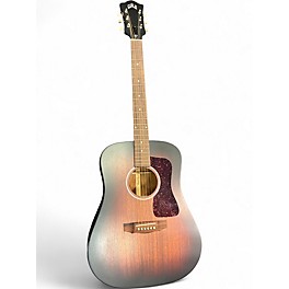 Used Guild D 20 2 Color Sunburst Acoustic Electric Guitar