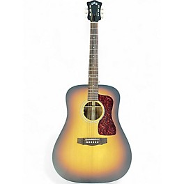 Used Guild D40 Standard Sunburst Acoustic Electric Guitar
