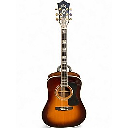 Used Guild D55 Sunburst Acoustic Guitar