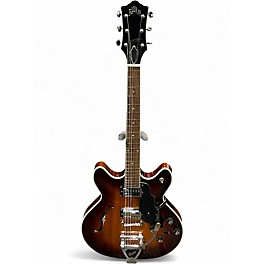 Used Guild SF1DCGVT CALIFORNIA BURST Hollow Body Electric Guitar