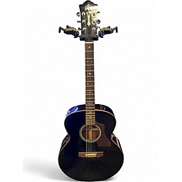 Used Guild gad jf488 Black Acoustic Guitar
