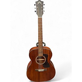 Used Guild om320 Natural Acoustic Guitar