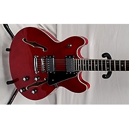 Used Used HARLEY BENTON HB35 Candy Apple Red Hollow Body Electric Guitar