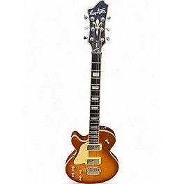 Used Hagstrom Super Swede Left Handed Natural Electric Guitar