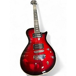 Used Hagstrom Ultra Swede Crimson Red Burst Solid Body Electric Guitar