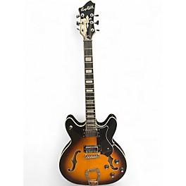 Used Hagstrom VIKING 2 Color Sunburst Hollow Body Electric Guitar