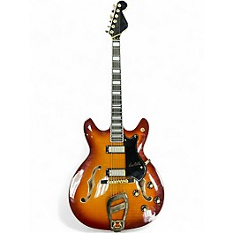 Used Hagstrom VIKING II Sunburst Hollow Body Electric Guitar