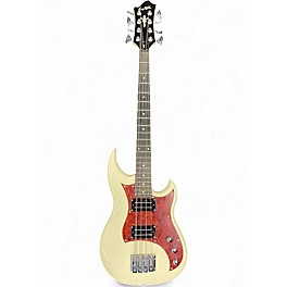 Used Hagstrom hb-8 Olympic White Electric Bass Guitar