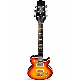 Used Hamer MONACO Cherry Sunburst Solid Body Electric Guitar