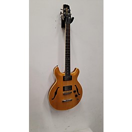 Used Hamer NEW PORT PRO Natural Hollow Body Electric Guitar