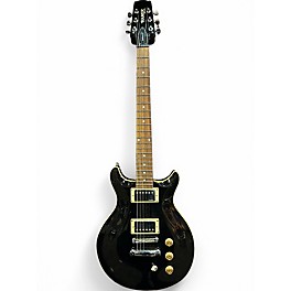 Used Hamer XT SERRIES Trans Black Solid Body Electric Guitar