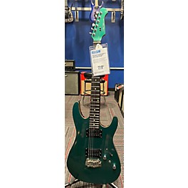 Used Used Harley Benton Fusion HH T Pro Series Green Solid Body Electric Guitar