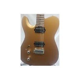 Used Used Harley Benton Fusion-T Gold Solid Body Electric Guitar