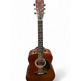 Used Harmony H160E Natural Acoustic Electric Guitar
