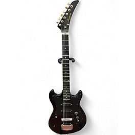 Used Harmony H803 Black Solid Body Electric Guitar