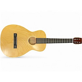 Used Harmony H910 Natural Acoustic Guitar