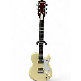Used Harmony JUPITER Vintage White Solid Body Electric Guitar
