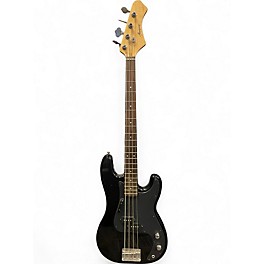 Used Harmony p bass Black Electric Bass Guitar