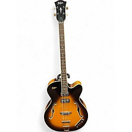 Used Hofner 500/5 contemporary Sunburst Electric Bass Guitar