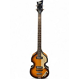Used Hofner B BASS VIOLIN ICON SERIES Tobacco Burst Electric Bass Guitar