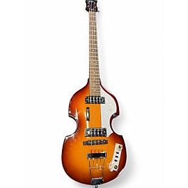 Used Hohner B-BASS Tobacco Burst Electric Bass Guitar