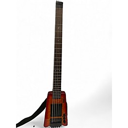 Used Hohner B2A V Headless Bass Sunburst Electric Bass Guitar