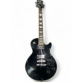 Used Hohner L75 Black Solid Body Electric Guitar