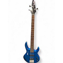 Used Hohner Professional B Bass Blue Electric Bass Guitar