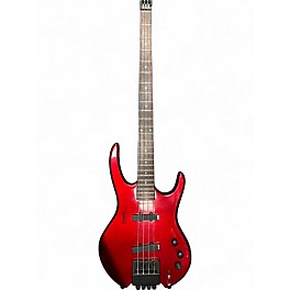 Used Hohner THE JACK BASS CUSTOM Red Electric Bass Guitar