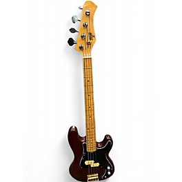 Used Hondo 11 Red Electric Bass Guitar