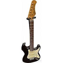 Used Hondo ELECTRIC GUITAR BLACK  Solid Body Electric Guitar