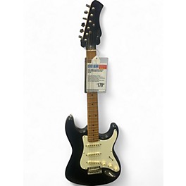 Used Hondo ELECTRIC GUITAR Black Solid Body Electric Guitar