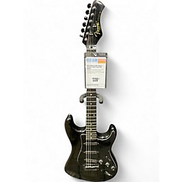 Used Hondo Fame Series 760 Black Solid Body Electric Guitar