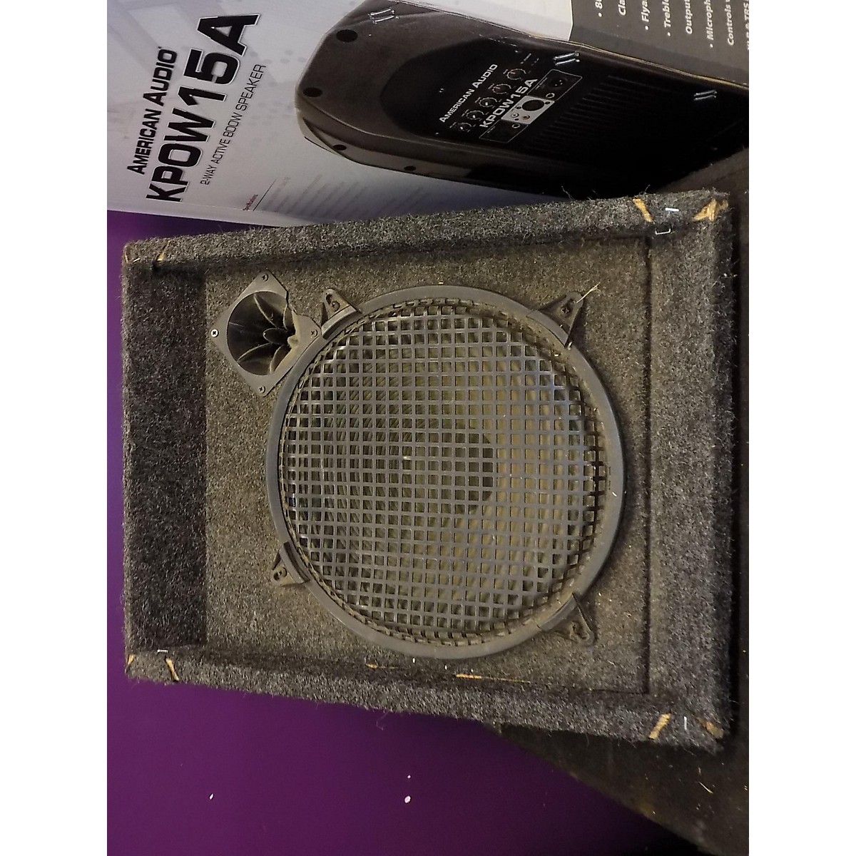 used active stage monitors