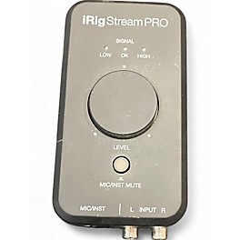 Used IK Multimedia iRig stream pro